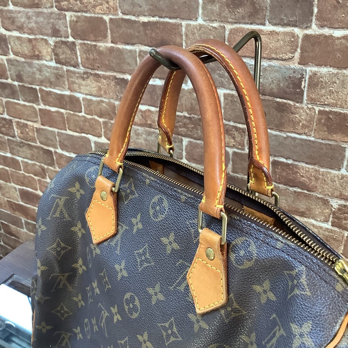 ルイヴィトン(louis vuitton)スピーディの修理について | 鞄修理専門店 ...