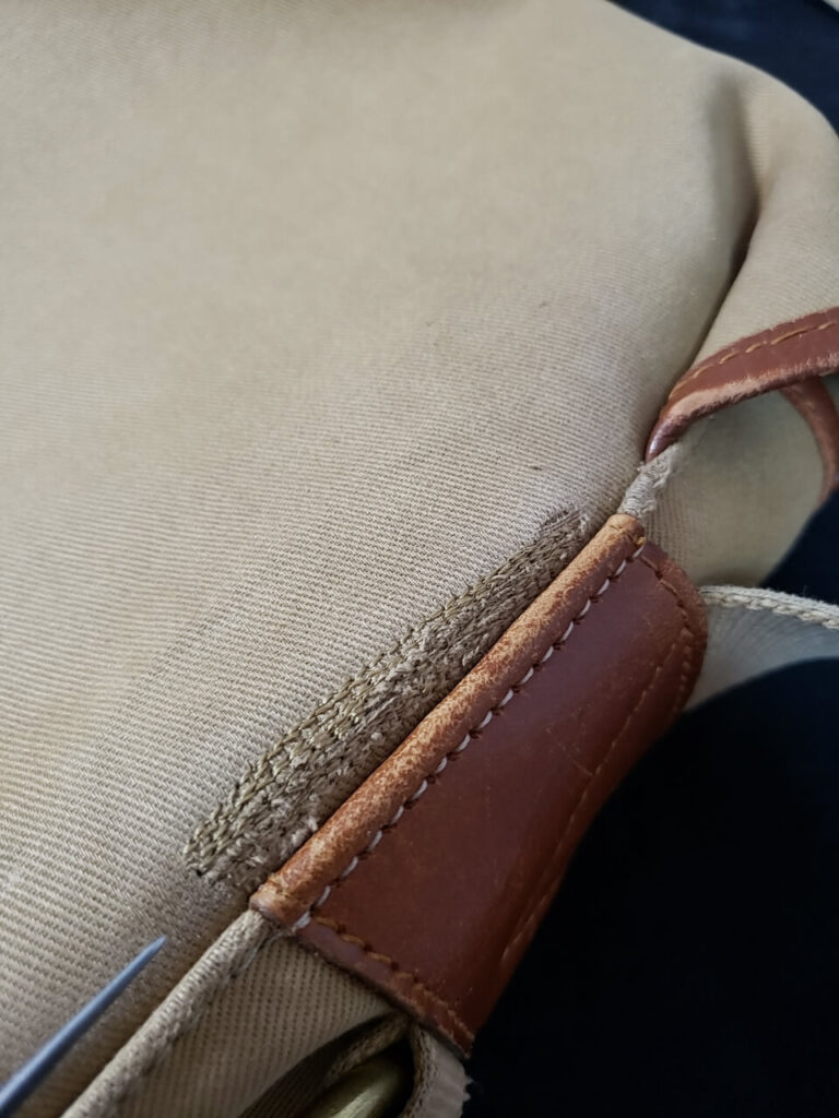 コルサ　ブレディ　ミシン刺し　after