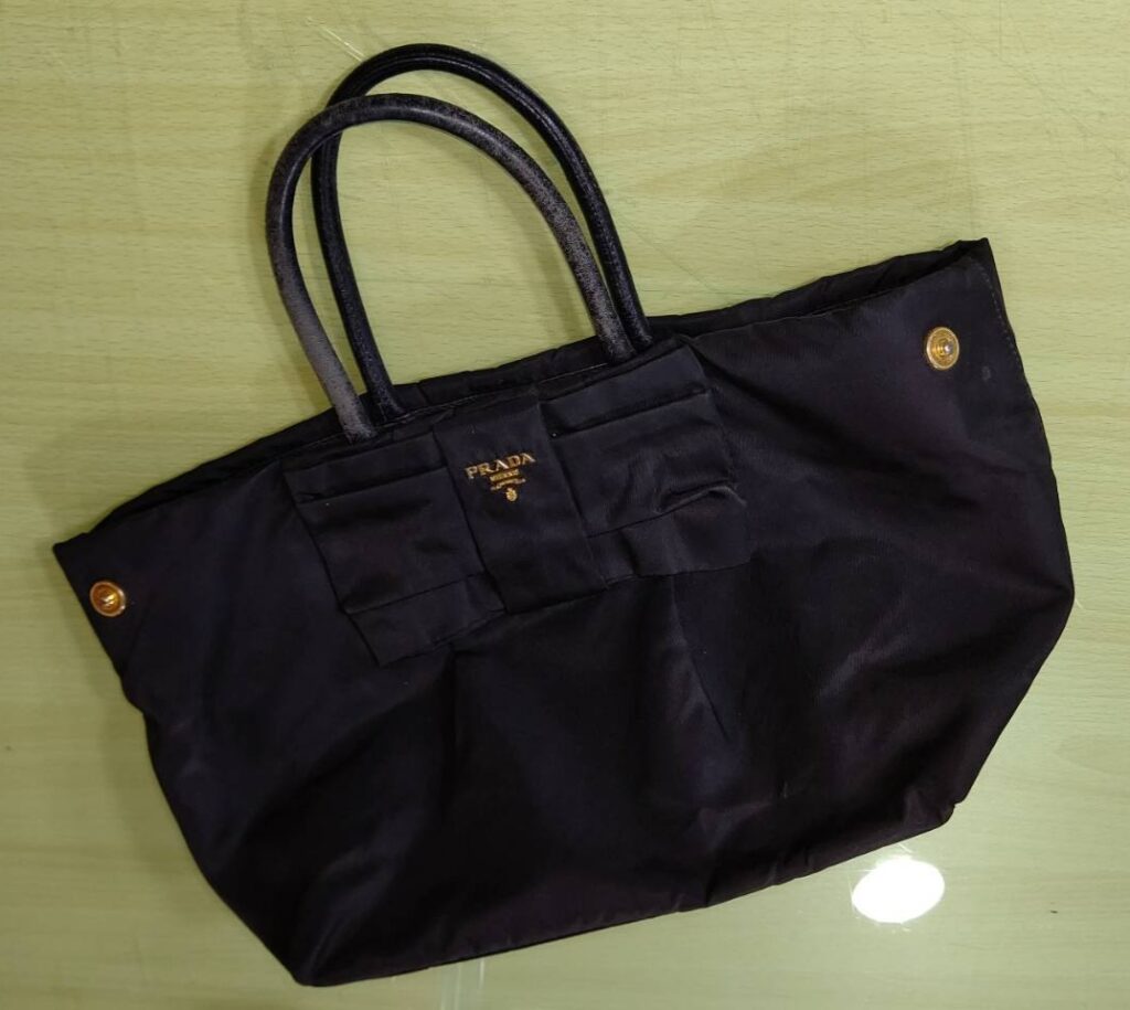 コルサ　プラダ　　ナイロンハンドバッグ１　丸手再作成　カルテ