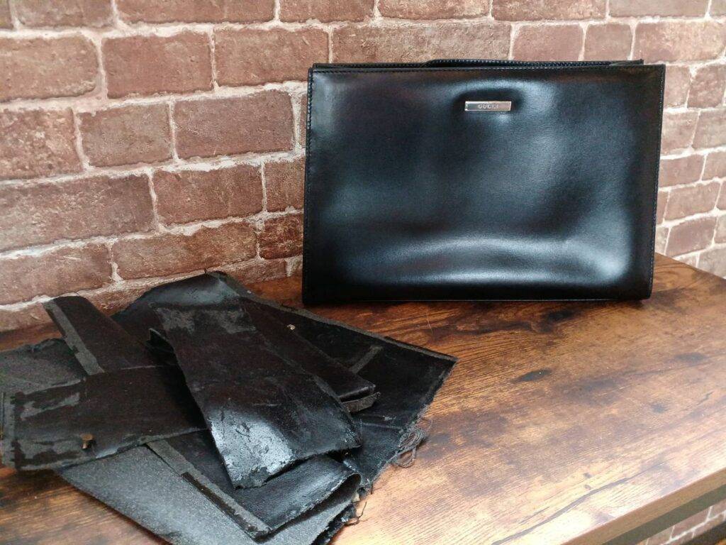 グッチ　内袋交換