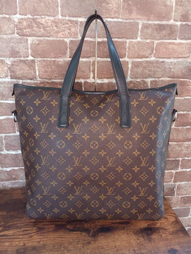 ルイヴィトン　マカサー　ハンドル交換　口元バインダー交換