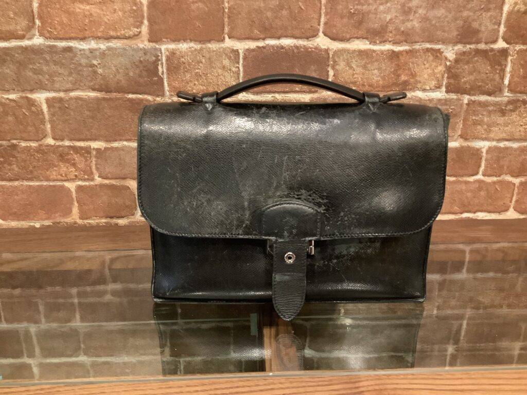 エルメス　サックアデペッシュ　ほつれ再縫製　1/13