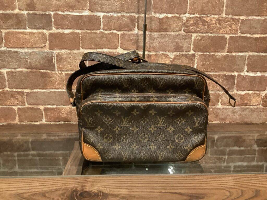 ルイヴィトン　ナイル　根革交換　内装生地交換　2023 3/6