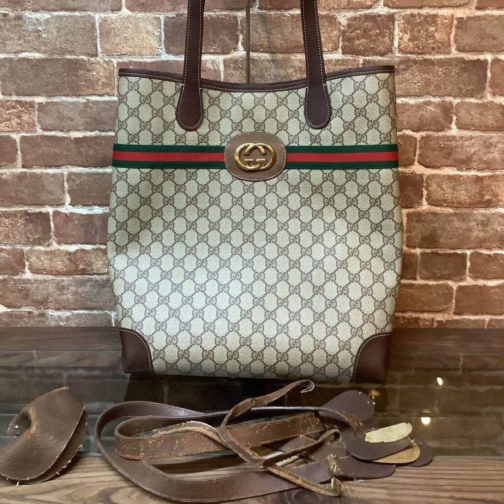 グッチ　レザーパーツ交換　2023　9/9