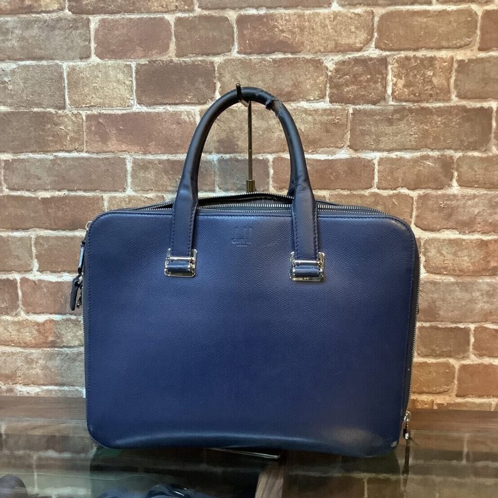 ダンヒル　ブリーフバッグ　ハンドル交換　2024 2/9